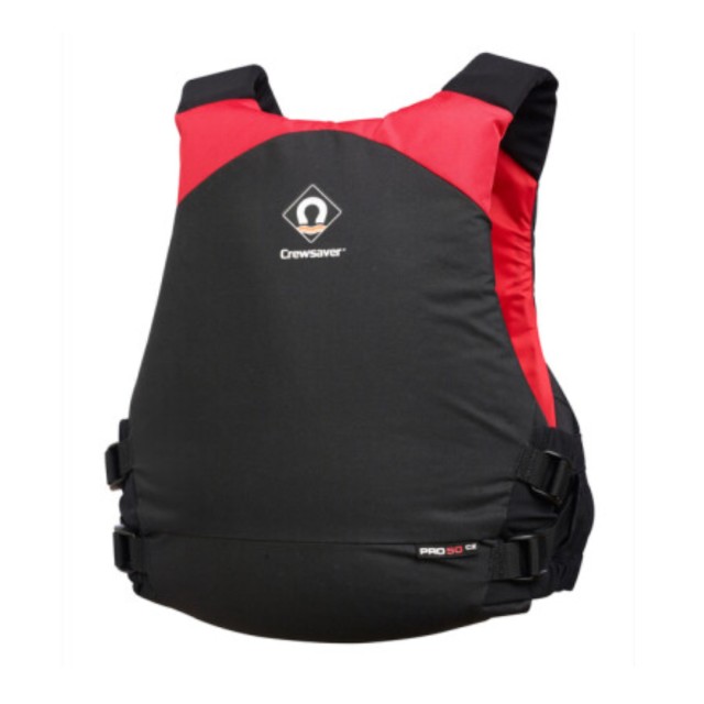 Σωσίβιο ιστιοπλοΐας Pro 50N CZ Μαύρο/Κόκκινο