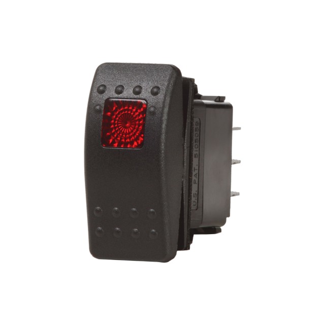 Διακόπτης Contura II SPDT (ON)-OFF-(ON) με LED για Αντλίες Bilge