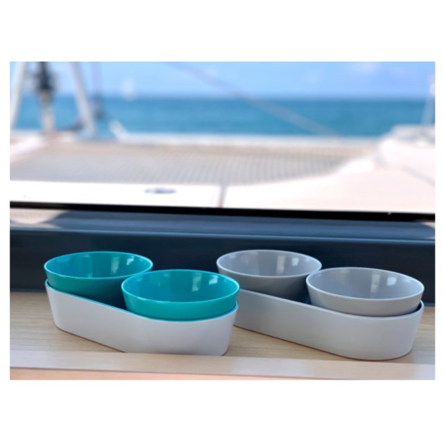 Σετ Ορεκτικών Μελαμίνης 27x9x3cm Summer Marine Business (Σετ 3 Τεμάχια)