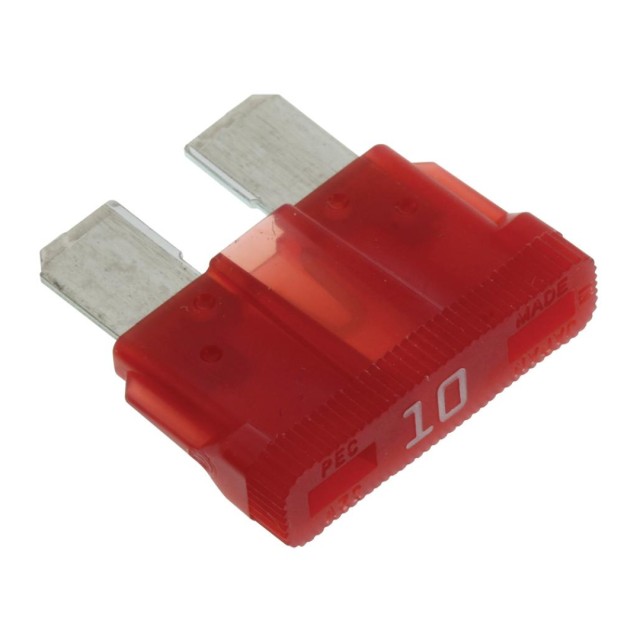 Ασφάλεια 10 Aμπέρ / 32 V Κόκκινη