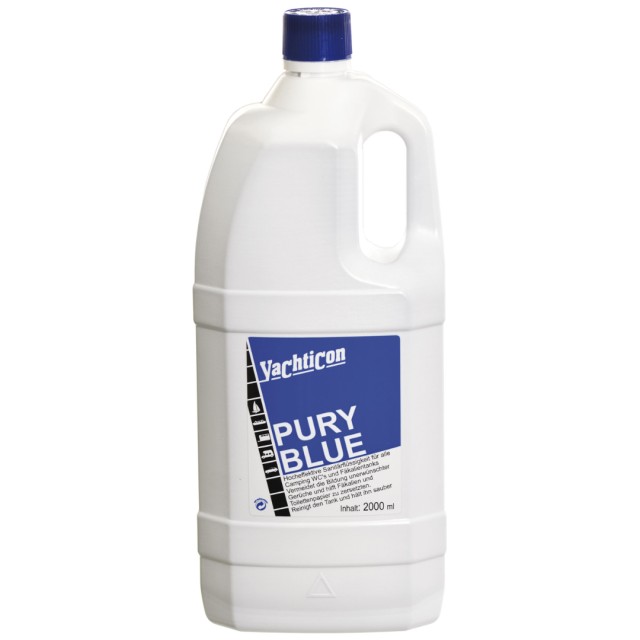 Pury Blue 2000ml – Υγρό Καθαρισμού & Απολύμανσης Τουαλετών