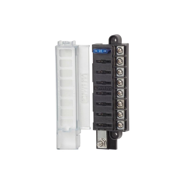 Μπλοκ Ασφαλειών ST-Blade Compact – 8 Κυκλώματα με Κάλυμμα