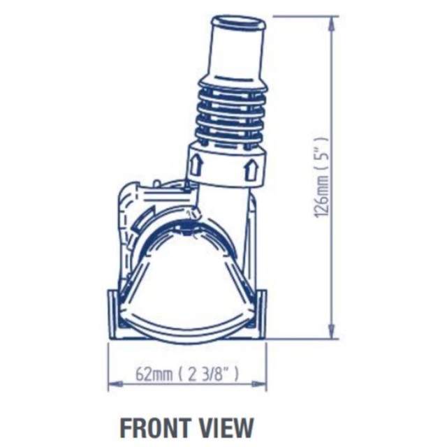 Whale Ηλεκτρική Βυθιζόμενη Αντλία Supersub, 1050GPH 24V Smart