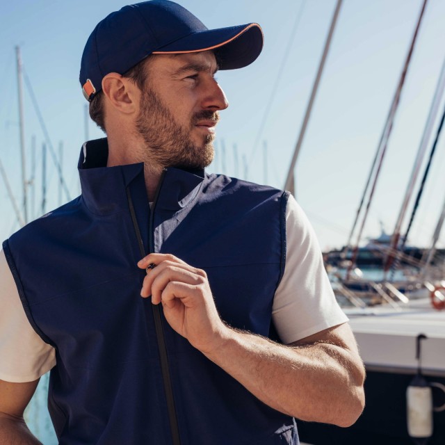 Mens Gilet Antigua 2,5L Stretch , Navy Blue / Outlet last piece