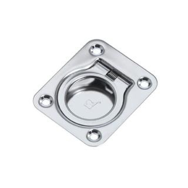 Λαβή πανιόλου, ανοξείδωτος χάλυβας 60x50mm