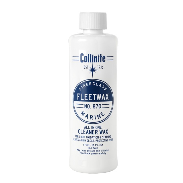 Collinite 870 Fleetwax Αλοιφή Καθαρισμού Σκάφους με Κερί Pint 473ml