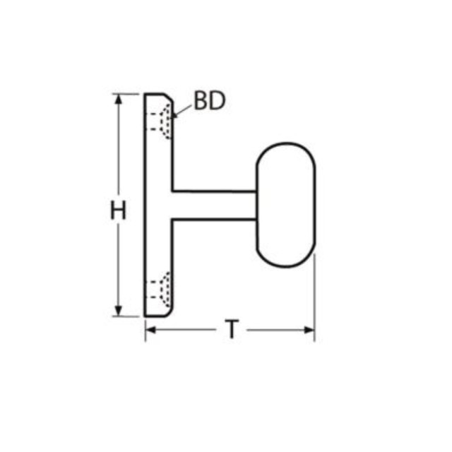 Κρεμάστρα ρούχων A2-AISI 304