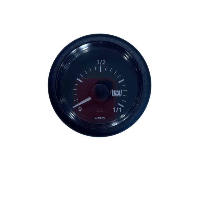 VDO Προβολή Στάθμης Υγρών Αποβλήτων Σκαφών - 52mm 2 Μαύρο