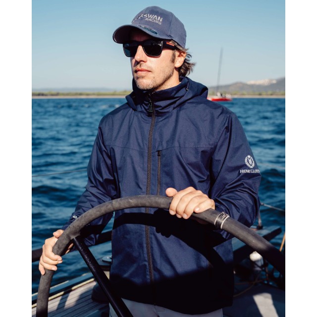 Μπουφάν Cool Breeze Ανδρικό αντιανεμικό & αδιάβροχο με κουκούλα, Μπλέ