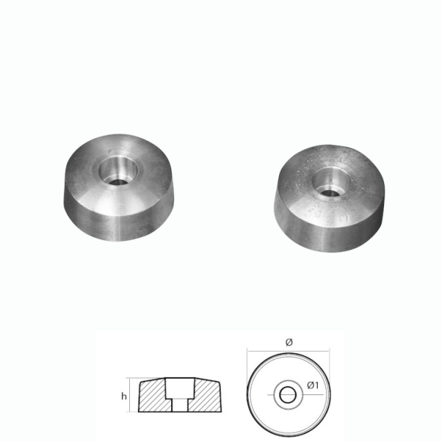 Flex-O-Fold Ανόδια Προπέλας Side, Ζεύγος