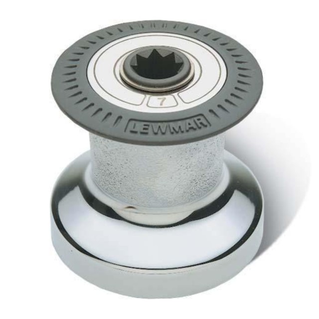 Βιντζιρέλο Μέγεθος 8 μιας ταχύτητας , Standard Winch Chrome