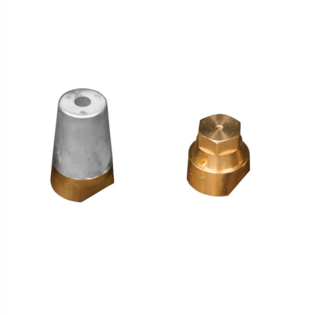 Τερματικο Αξονα Εξαγωνικό με Υποδοχή Φ30mm 20Χ1,5