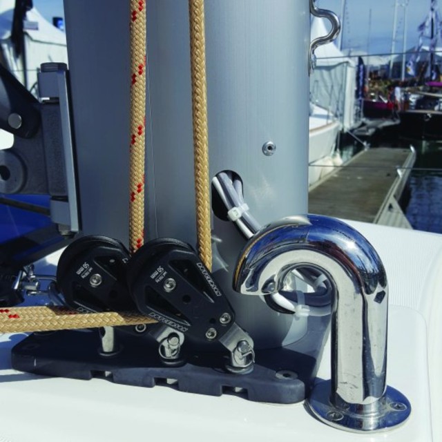 Block 50mm, Single, Fixed Togglehead, 12mm pin