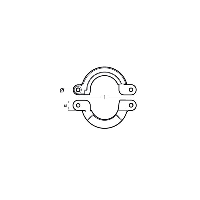 Ανόδιο Yanmar με διαιρούμενο κολάρο για Saildrive