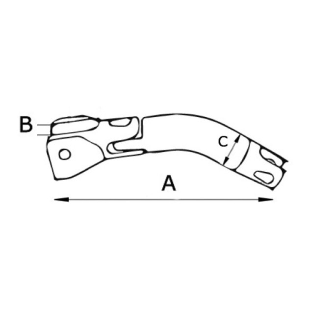 Στριφτάρι ευθυγράμμισης 6/8 mm Douglas Marine