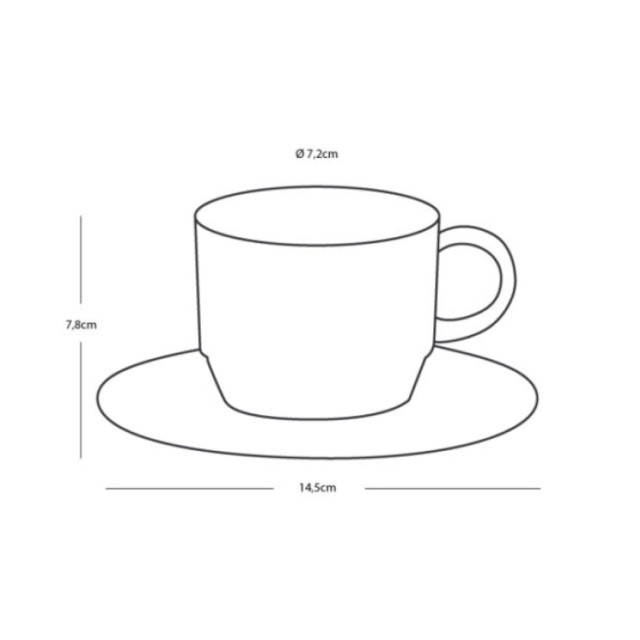 Marine Business Φλυτζάνια τσαγιού Northwind 6 τεμ.