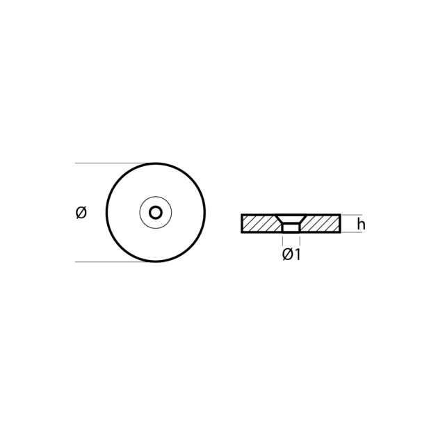 Ανόδιο Φίλτρου Νερού Frigoboat