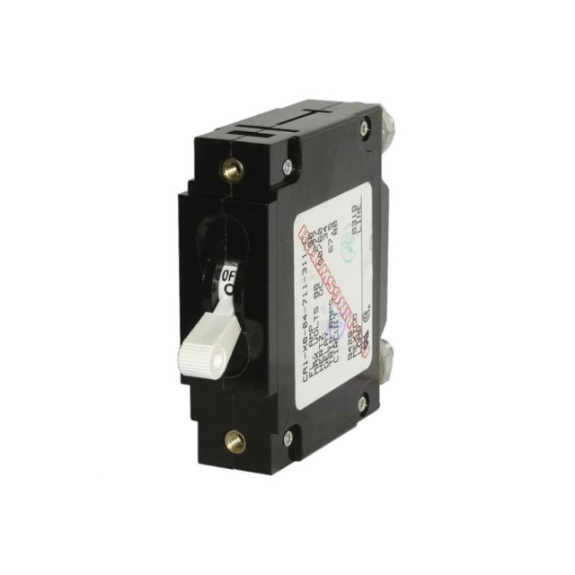 Διακόπτης CA1 Λευκός με Μοχλό