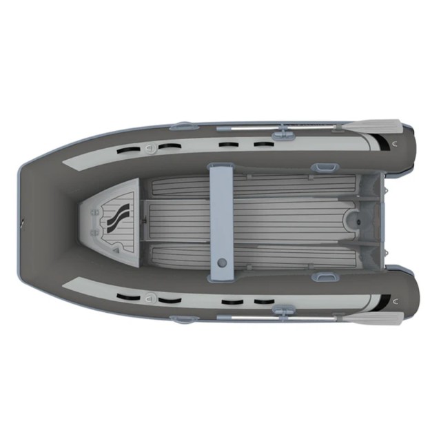 Φουσκωτό Σκάφος Highfield Classic PVC με διπλό Αλουμινένιο Δάπεδο και EVA teak