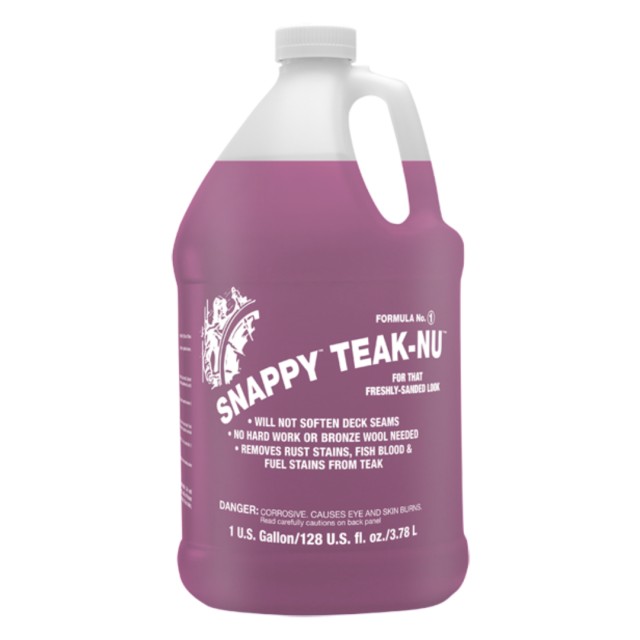 Snappy Teak-Nu Cleaner (STEP 1) 3.78Lt.-1GAL / Καθαριστικό Teak