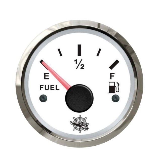 Fuel Level Gauge 240/33 Ohm White/Glossy