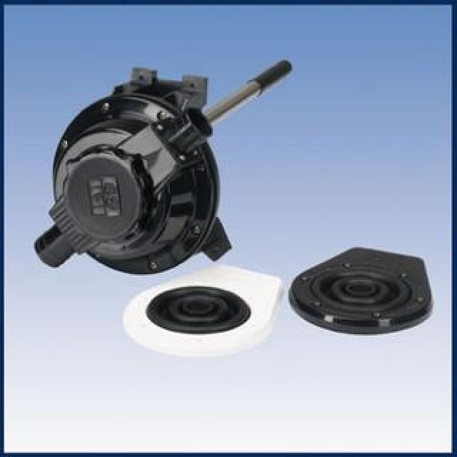 BILGEPUMP SENIOR Β BLACK with white manchetring