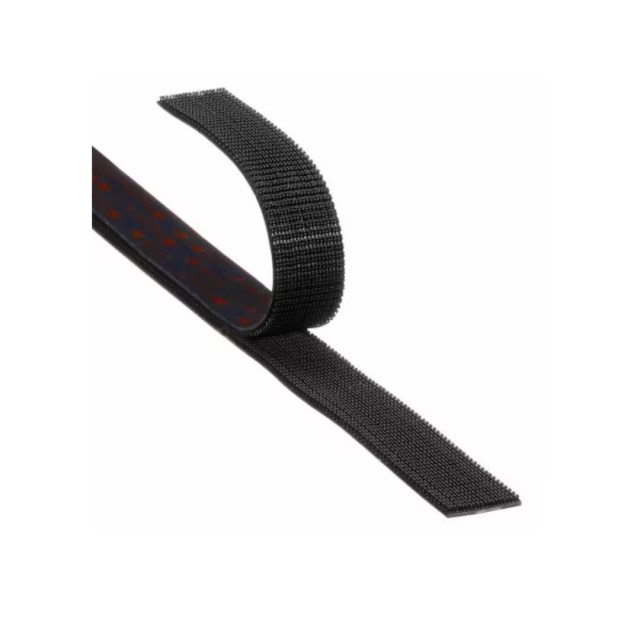 Dual Lock Διάφανη Ταινία Στερέωσης Μαύρη 25mm x 5m - Υψηλής Αντοχής (Συμβατή με SJ3550CF)