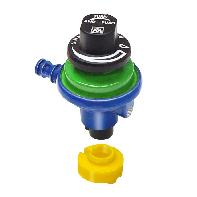 MAGMA Ρυθμιστής Βαλβίδα για φιάλες Campingaz® ΜΠΛΕ / Type 2 Control Valve/Regulator with Collar Medium Output [007242]
