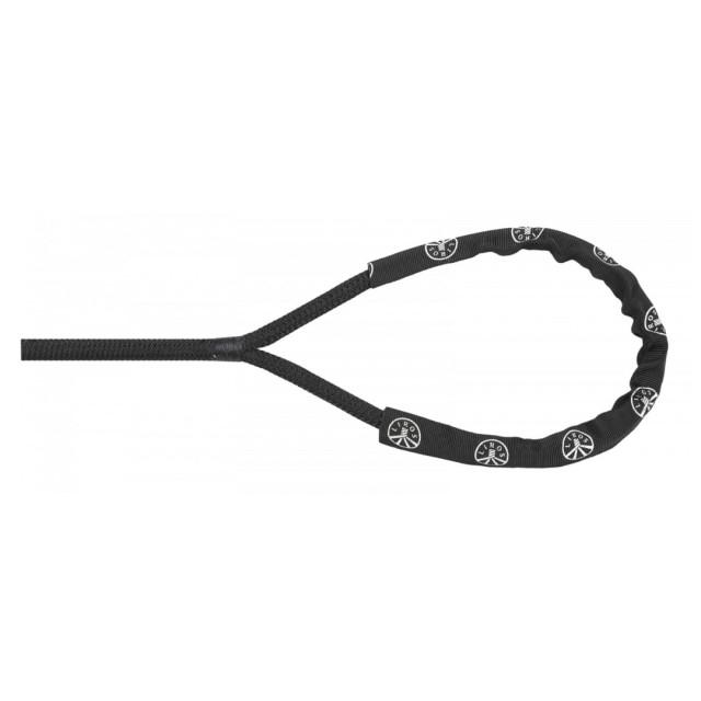 Σχοινί πρόσδεσης Porto 14mm ,Μαύρο, με γάσα 40cm, 15m