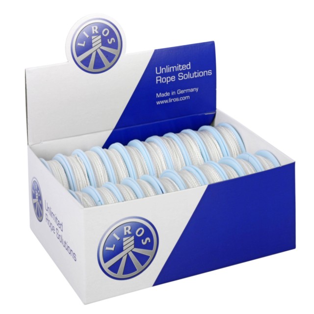 Whipping Twine 1 mm x 30m Πλεγμένο Νήμα Πολυεστέρα, Κερωμένο, Λευκό