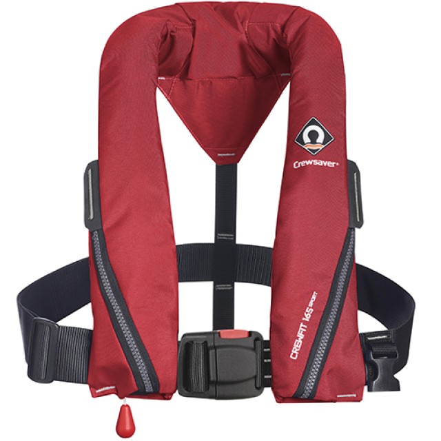 Crewsaver Lifejacket CREWFIT 165N SPORT Manual, Red