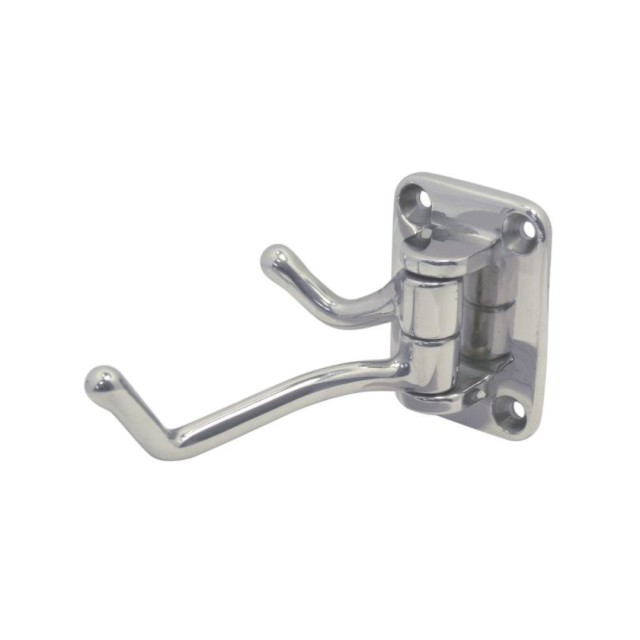 Κρεμάστρα ρούχων αναδιπλούμενη A2-AISI 304 55x38mm