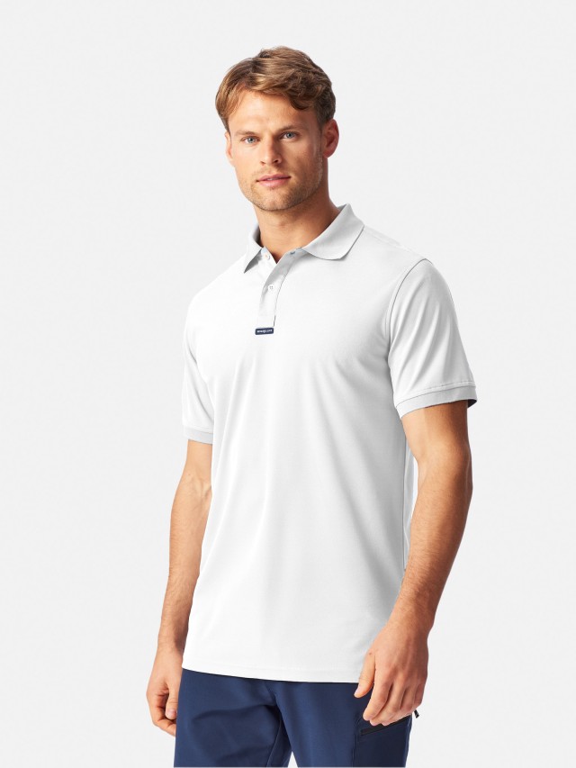 Τεχνικό Polo κοντομάνικο Dri-Fast Polo WHITE