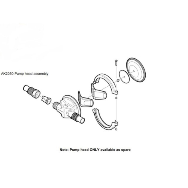 Whale Gulper 320 Ηλεκτρική Αντλία Νερού / Λυμάτων, 19 LPM, 12V