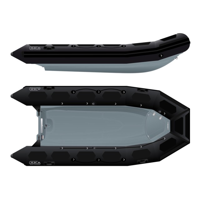 Φουσκωτό σκάφος AKA MARINE Rib PVC B-Series (R42-B) , max 50hp