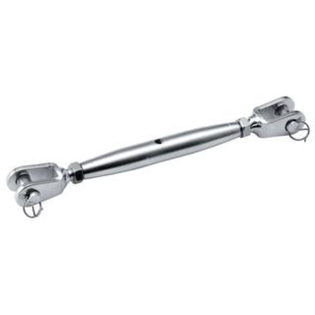 Turnbuckle with two forks A4 M6