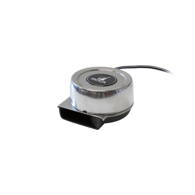 Κόρνα Ανοξείδωτη Τύπου Σαλιγκάρι Μονή, 12V