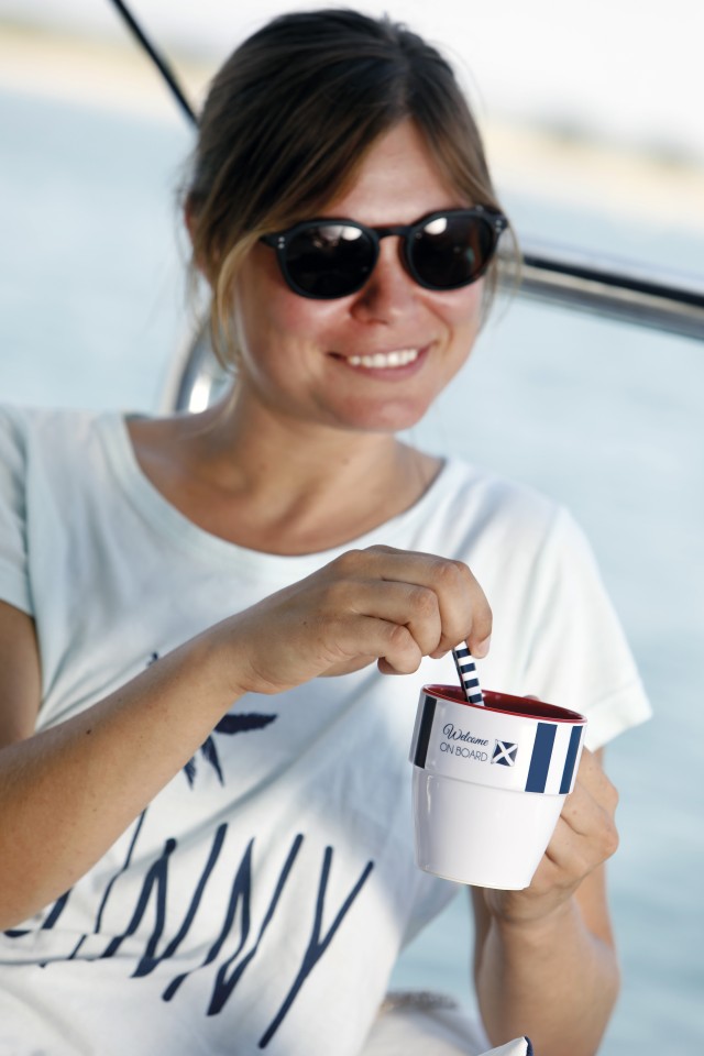 Αντιγλυστρική Κούπα Μελαμίνης Marine Business – Venezia (Σετ 6 τμχ)