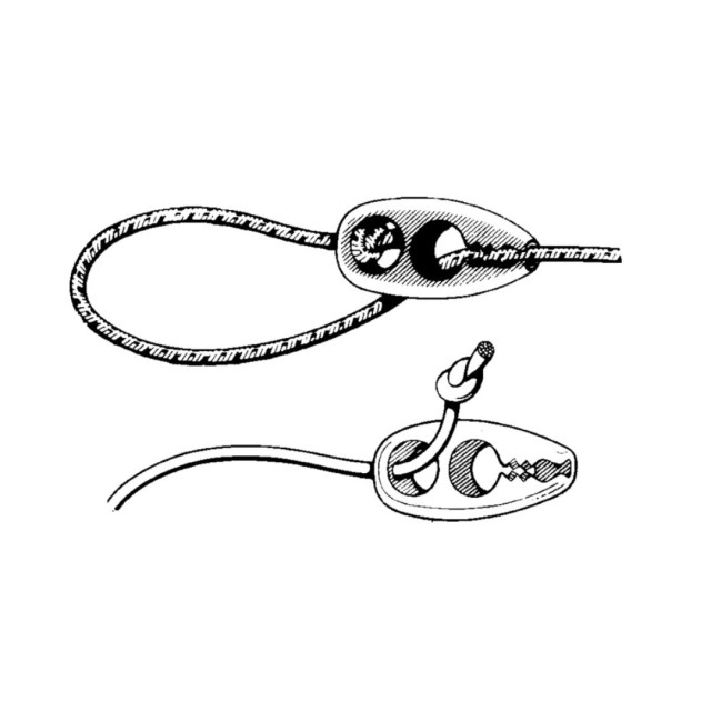 Αγκιστρο/Κλιπ ελιά Χρώμα Λιλά για Σχοινί