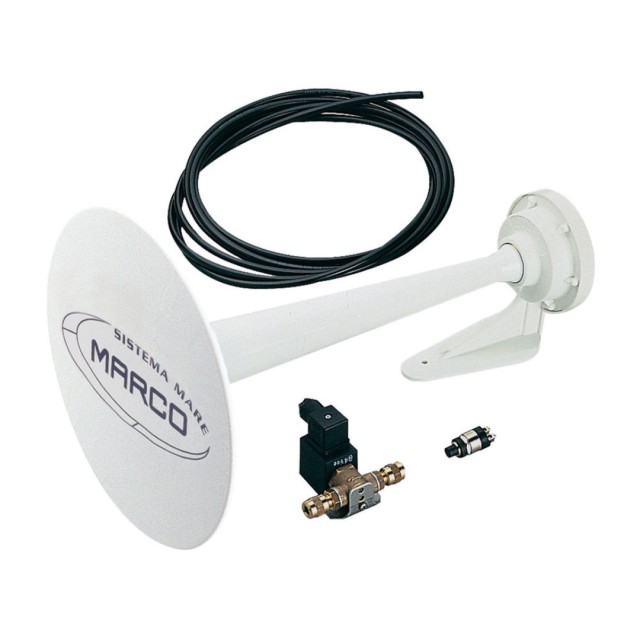 Κόρνα PW3 σφυρίχτρα 20/75 m, διαμ.300 mm + Ηλεκτρική βαλβίδα 24V