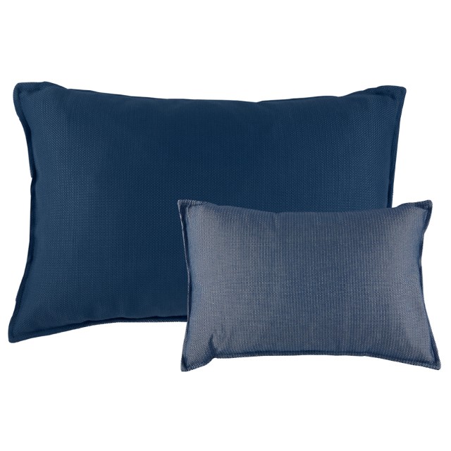 Μαξιλάρια Aruba 60x40 & 30x40 Μπλε , 2 τεμ.
