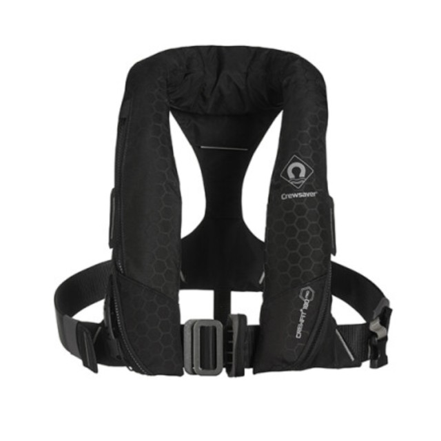 Crewfit+ 180N Pro – Αυτόματο Σωσίβιο με Ζώνη, Φως και Κουκούλα