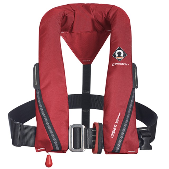 Crewsaver Lifejacket CREWFIT 165N SPORT, Manual, Harness, Red