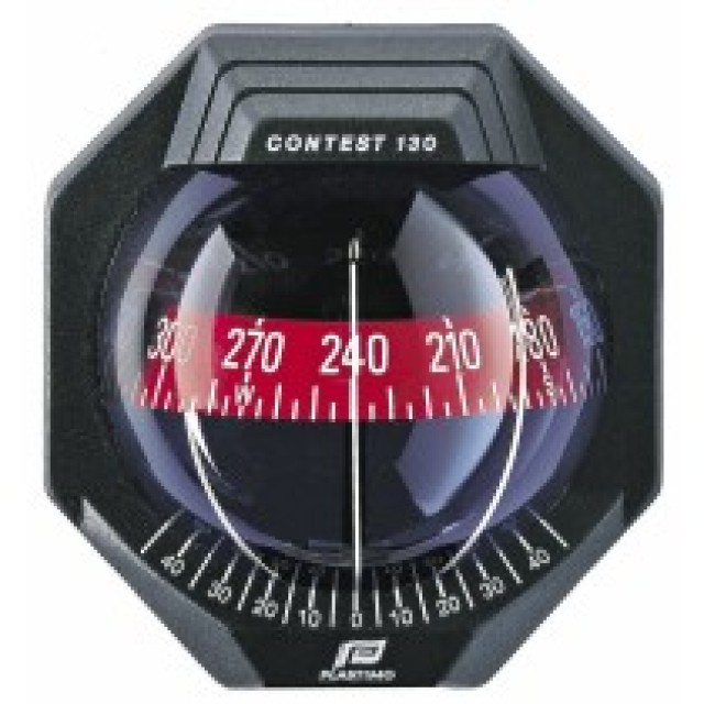 Plastimo Compass Contest 101, tilted, Black - Red Card