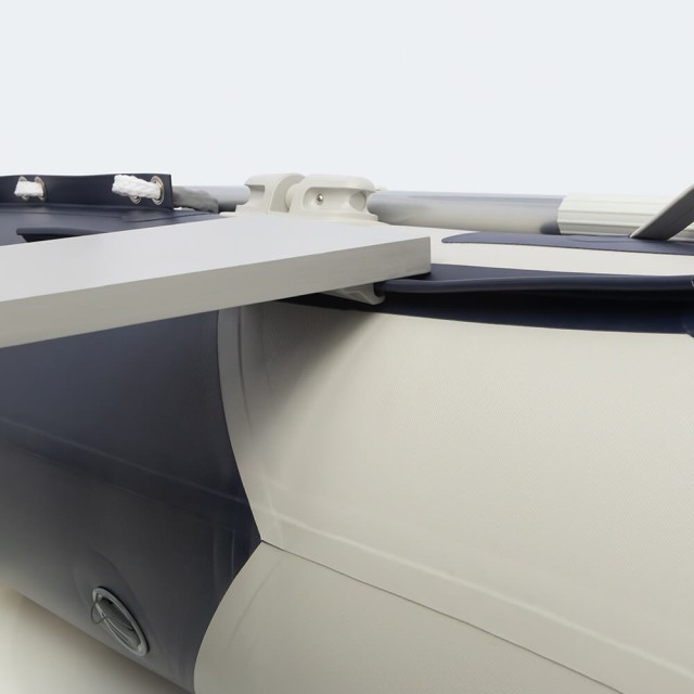 Φουσκωτό σκάφος Nautend PVC με μονή γάστρα αλουμινίου RAB/γκρι-μπλε