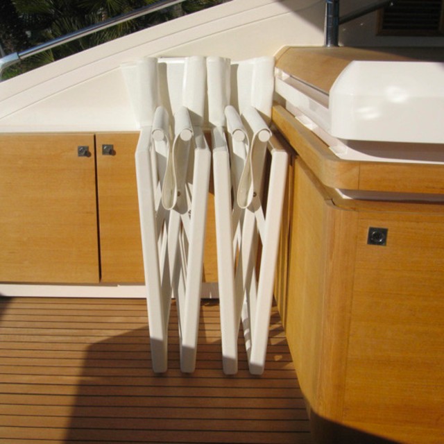 Καρέκλα σκηνοθέτη λευκή