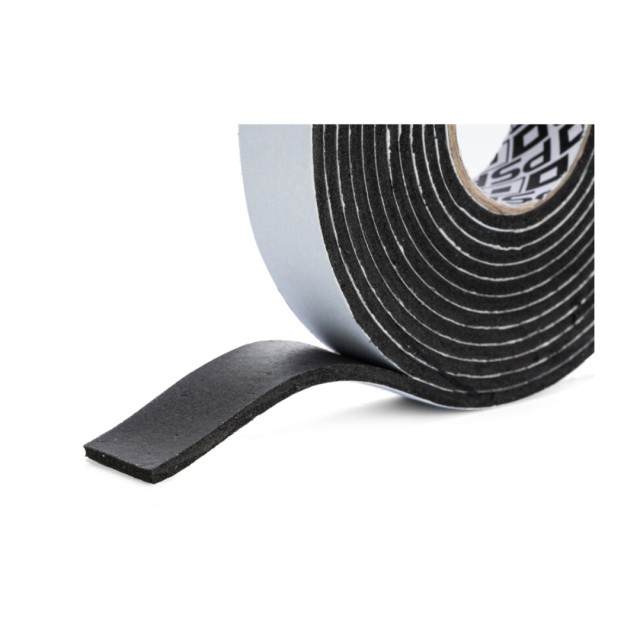 Ταινία αφρού βινυλίου Mαύρη  3mm x 19mm x 3m
