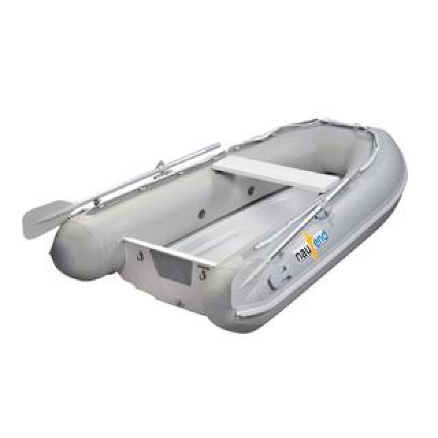 Inflatable boat Nautend with double polyester floor RIB 3,50m /Grey