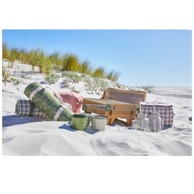 ECO BBQ Οικολογική Ψησταριά μιας Χρήσης με Κάρβουνο Π25xΜ32 CASUS (Μπαμπού, ηφαιστειακή πέτρα και χαρτόνι)