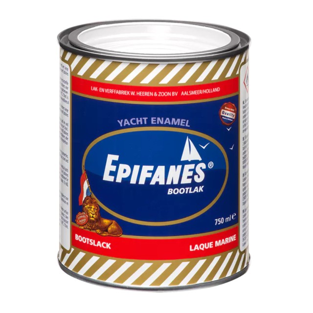 Βαφή Σκάφους Γυαλιστερή Λευκή Yacht Enamel 2000ml